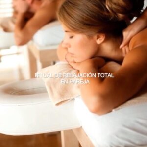 Ritual de relajación total en pareja: 1 hora de masaje+30 minutos de sauna+ducha refrescante y Cava