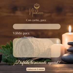 Tarjetas Regalo de Nadinne Spa de 70€