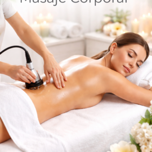 Cavitación Corporal + Masaje Reductor (1H)+bebida de cortesía